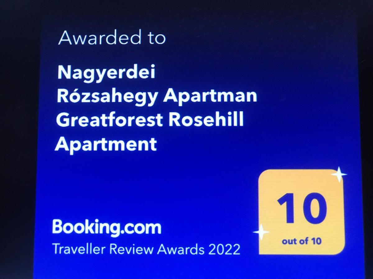 Greatforest Rosehill 1 Apartman Debrecín Exteriér fotografie